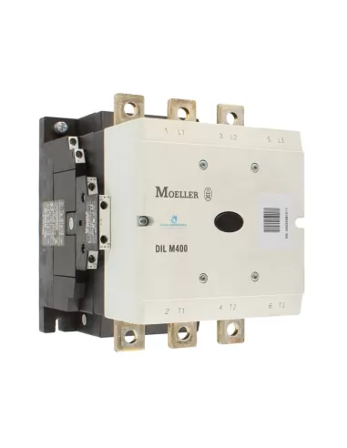 Eaton 208209 dilm400/22(ra250) contactor 200kw 110... 250vac/dc 2na 2nc